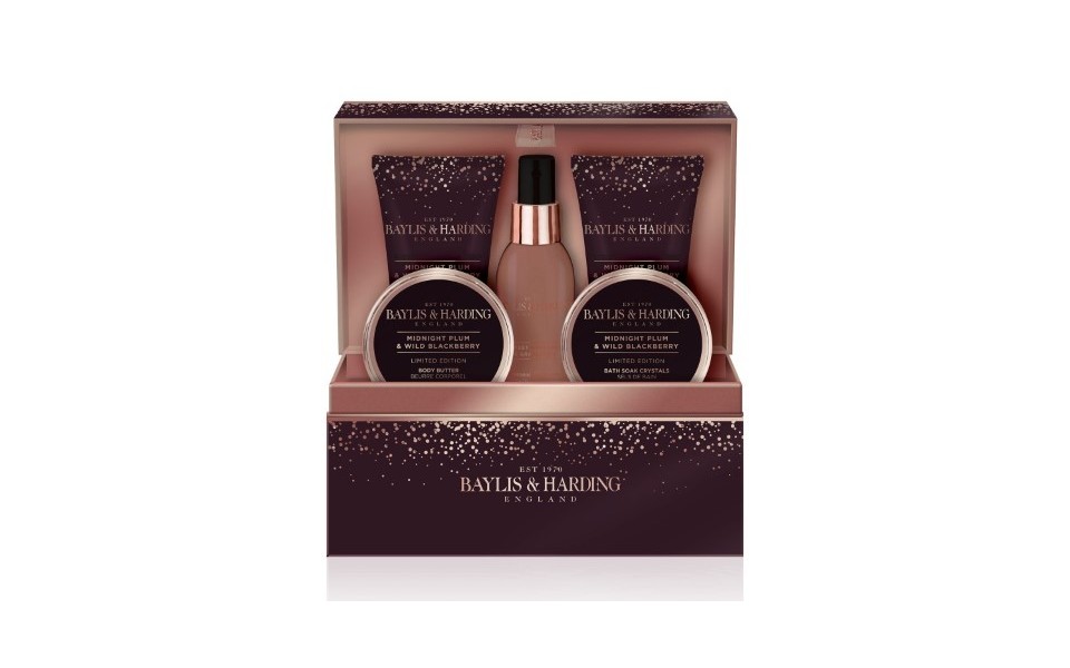 baylis and harding midnight plum and wild blackberry perfume